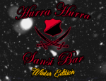Ankündigung „Hurra Hurra Sansi Bar“ (Winter Edition) auf dem Weihnachtsmarkt der Hobbybühne Hurst 2022